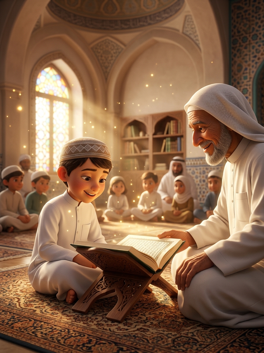 تجويد القرآن الكريم للأطفال